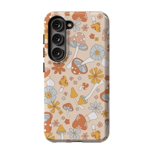 Mushroom Magic | Retro Floral Samsung Case