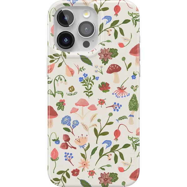 Garden Party | Mushroom Floral Case