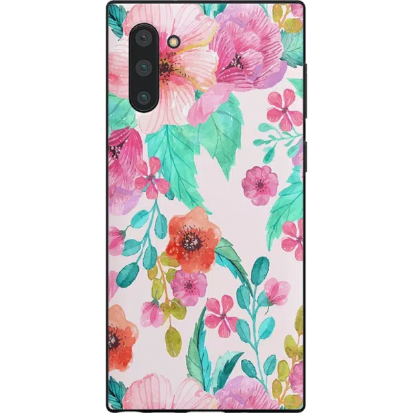 Out And About | Light Pink Floral Samsung Case
