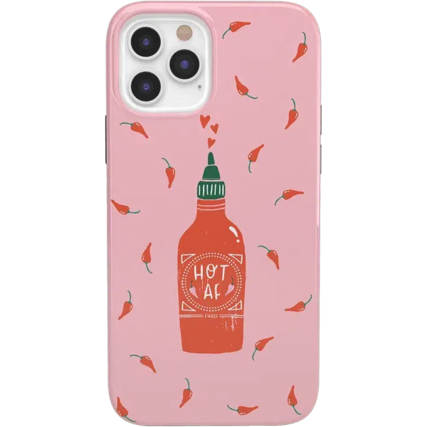 Spicy AF | Pink Chili Hot Sauce Case