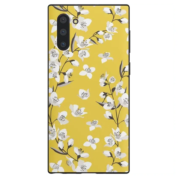 Floral Forest | Yellow Cherry Blossom Floral Samsung Case