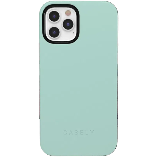 Mint Green on Pink | Ultra-Protective Bold Case