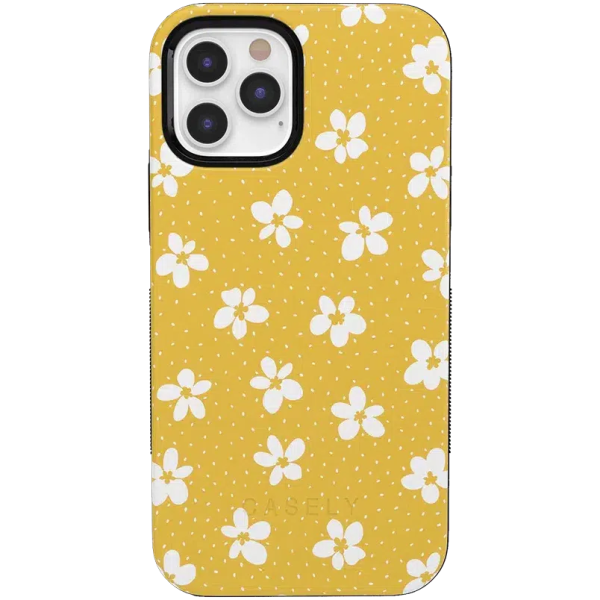 Flower My World | Yellow Floral Case