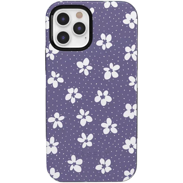 Flower My World | Purple Mauve Floral Case