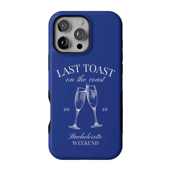 Last Toast | Blue Coastal Bachelorette Case